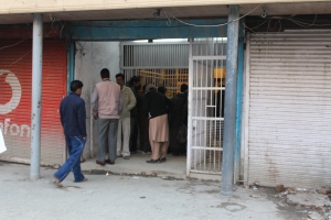 The Partick-inspired off-licence in Srinagar.